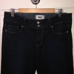 NWT Paige hidden hills bootcut dark wash jeans